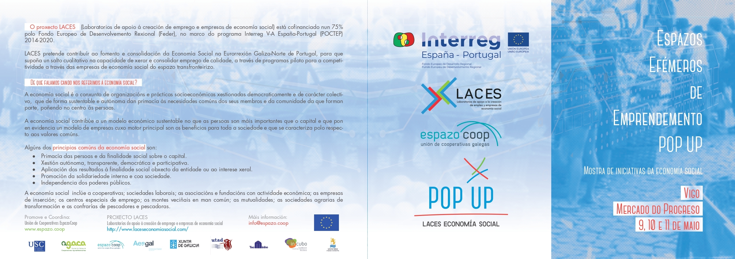 Mostra de economía social – LACES POP Up en Vigo